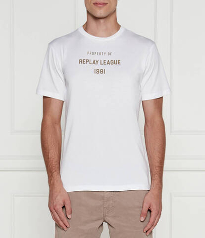 Футболка Replay - белый(M6925 .000.23608P)