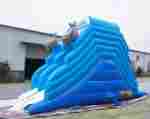 Водная надувная горка «Дельфинчики», 6*3*4 м