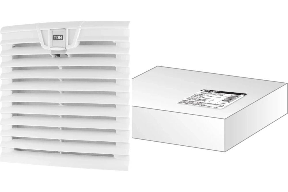 Вентиляционная решетка TDM с фильтром для вентилятора ВФУ