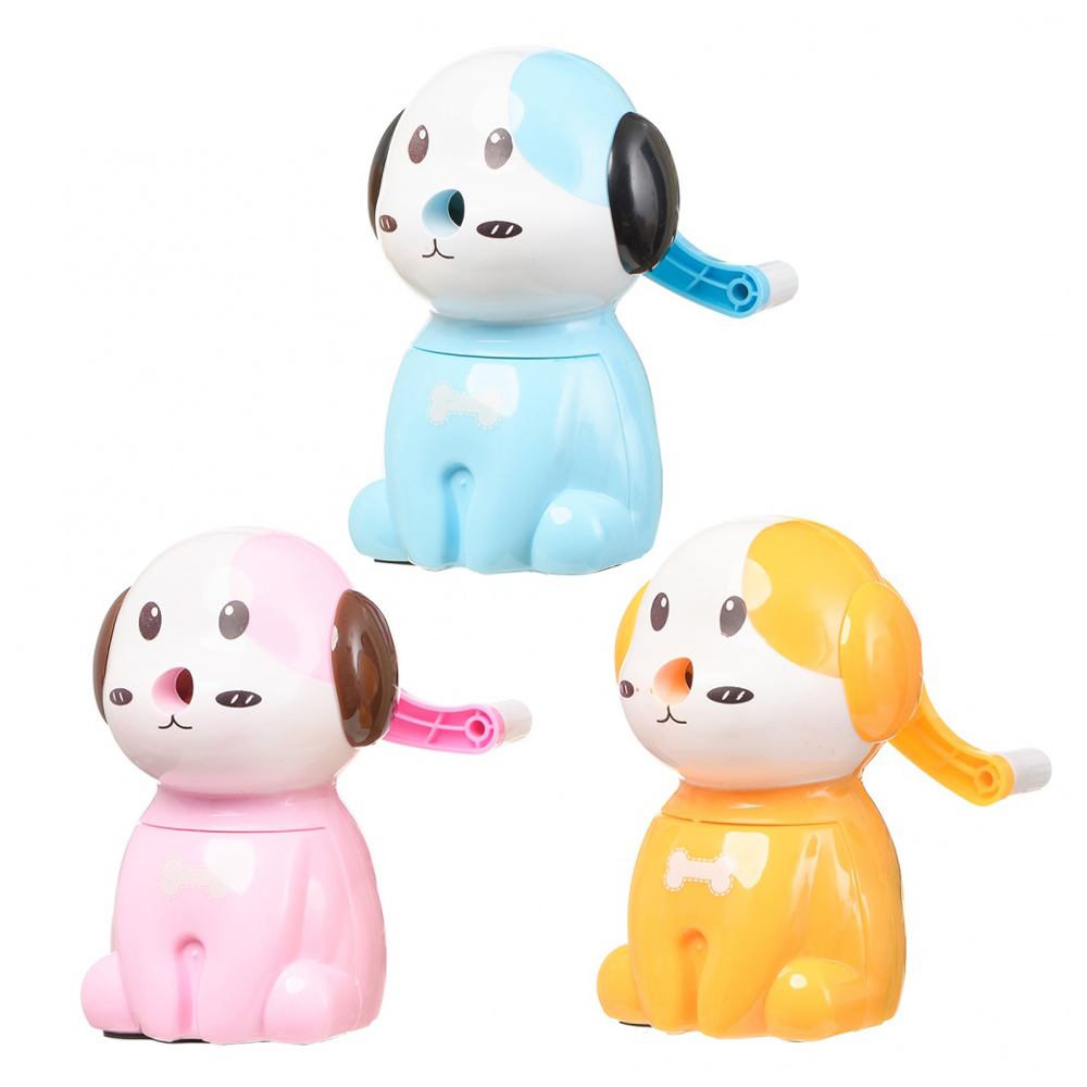 Точилка механическая Basir, одинарная, серия "Собачка", фигурный корпус, 10.5*7 см