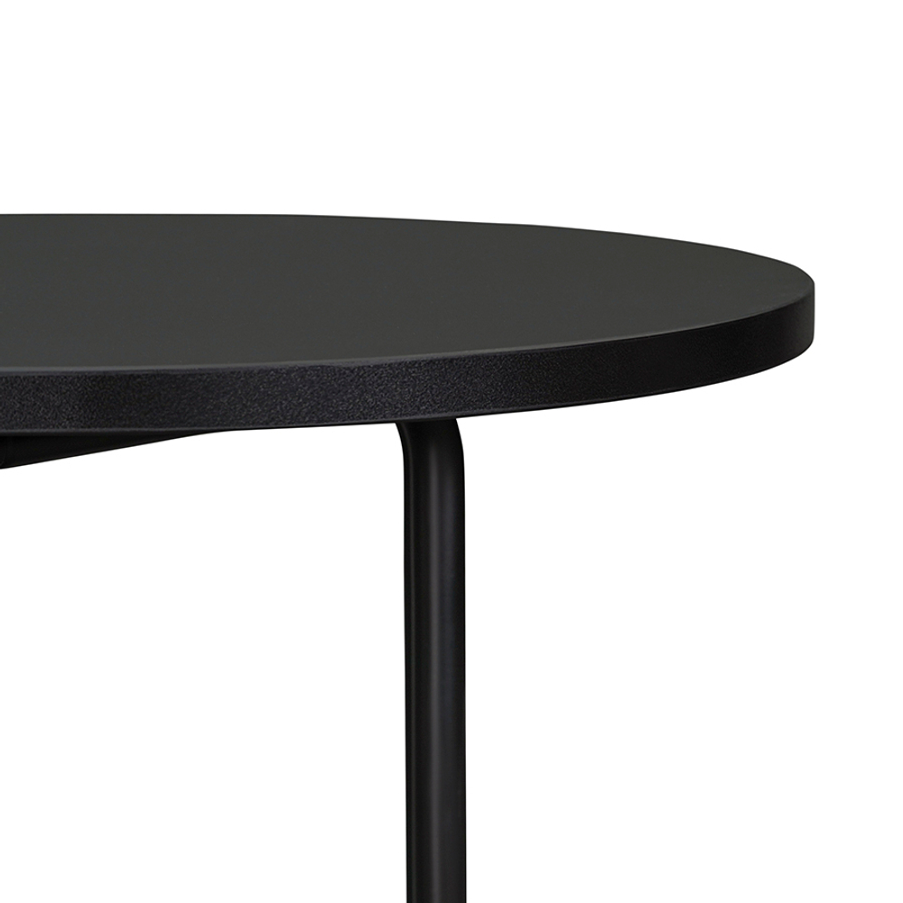 Столик кофейный ror, 75х50 см, черный