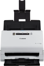 Сканер imageFORMULA R40 (Протяжный, цветной, двусторонний, А4, 600x600 dpi, АПД 60 листов, 40 стр./мин/80 изобр./мин., ежедневный объем - 4000 листов, USB 2.0)
