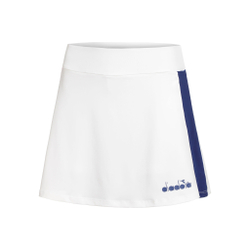 Женская теннисная юбка Diadora Core Skirt Women - White, Multicoloured