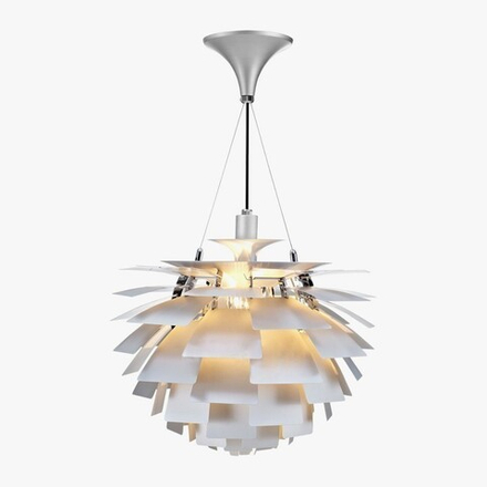 Pendant design lamp PH Artichok by Louis Poulse D60 (Silver)