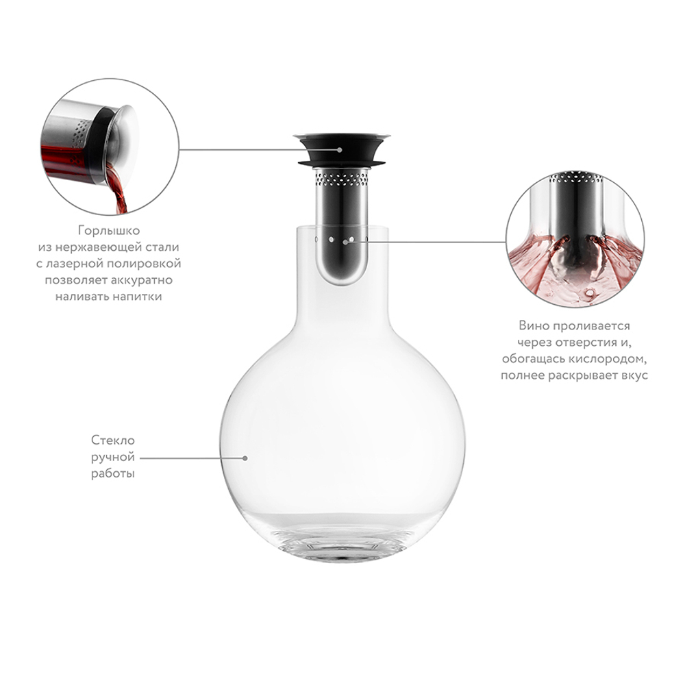 Декантер для вина, 750 мл