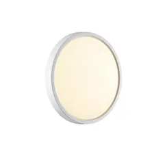 7659/18L MITRA LED SN 089 Светильник пластик/белый LED 18Вт 3000/4000K D230 IP40 ALFA WHITE