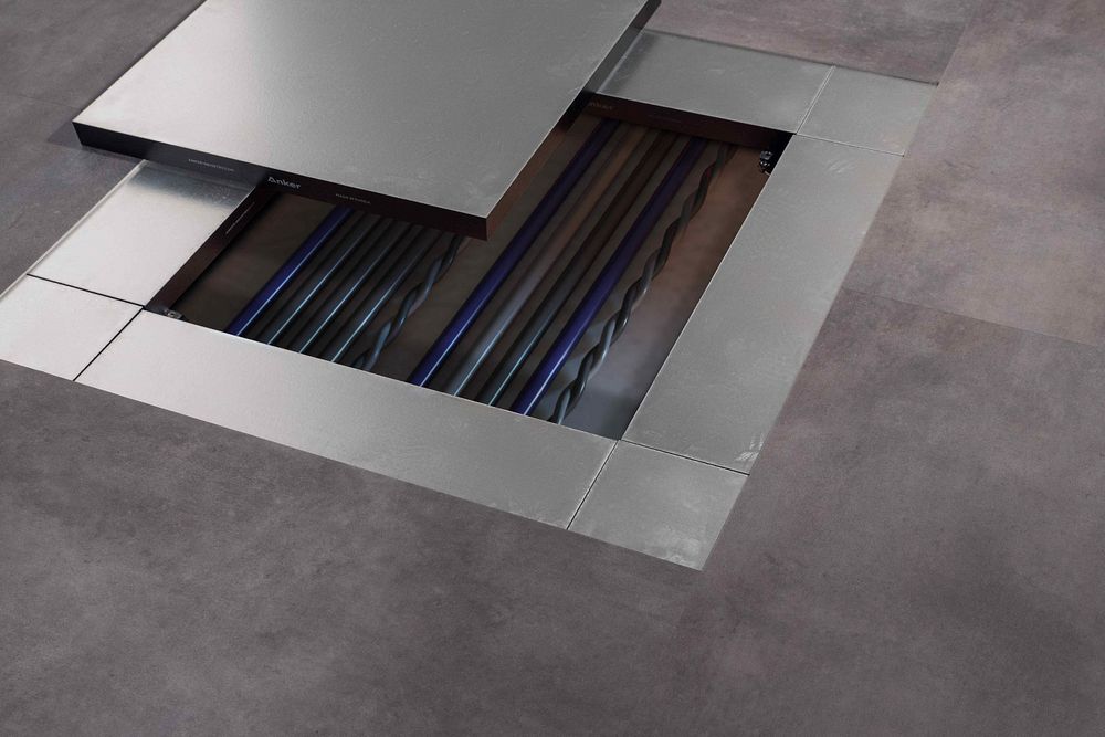 Свободнолежащая виниловая плитка ПВХ Matrix LooseLay 4970 Ceramic SQ