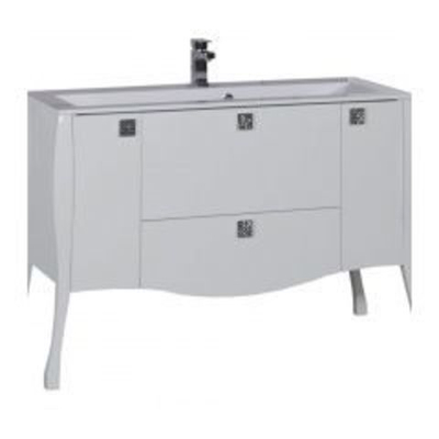 Тумба с раковиной Aquanet Мадонна 120 белый