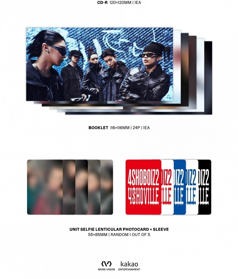 (ПРЕДЗАКАЗ) Альбом Jay Park & LNGSHOT - 4SHOBOIZ VOL. 2: 4SHOVILLE MIXTAPE
