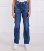 Джинсы HIGH RISE STRAIGHT CALVIN KLEIN JEANS - голубой(J20J220206)