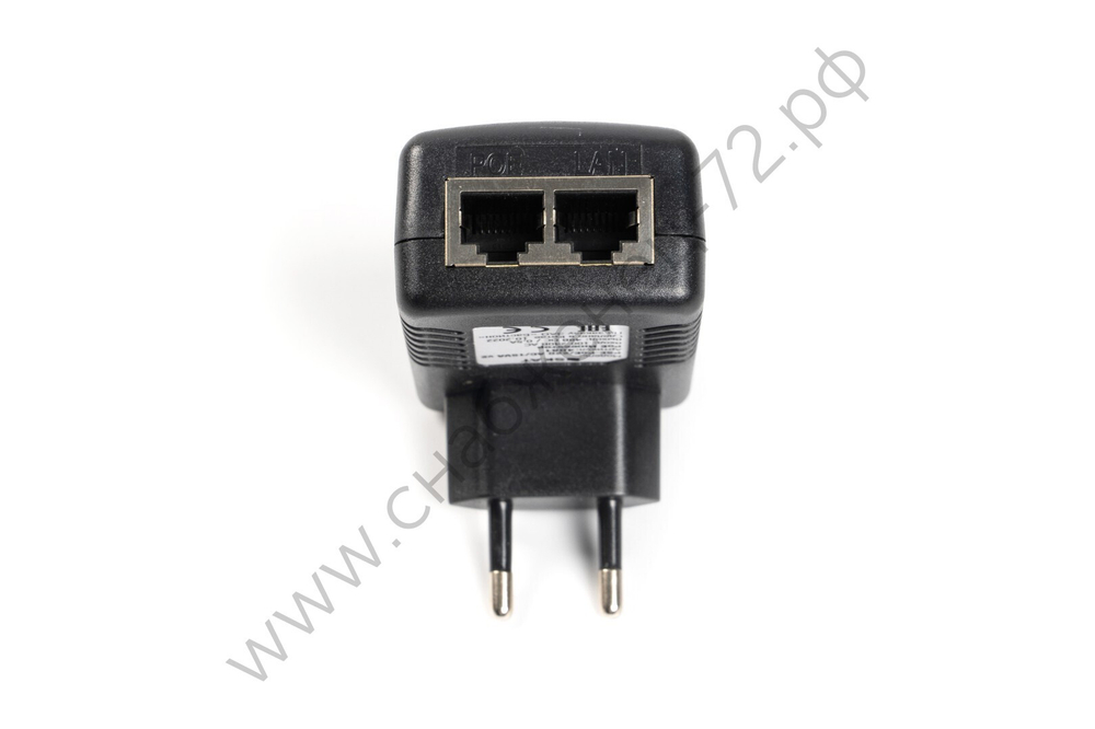Инжектор PSE-PoE.220AC/15VA  v.2 48 В 0,32 А, PoE IEEE 802.3 af/at, IEEE 802.3/802.3u