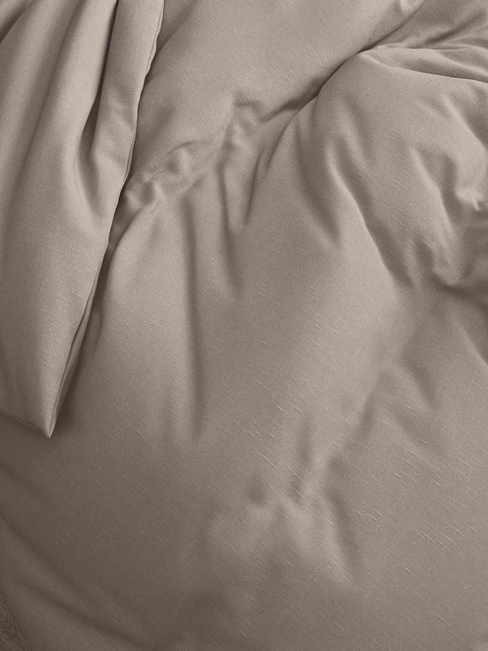 Наволочка 1шт Полисатин Simple House "Теплый серый" 70x70 см