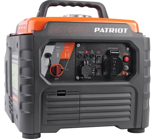 Генератор инверторный PATRIOT iGX 1200, 1,0/1,2 кВт