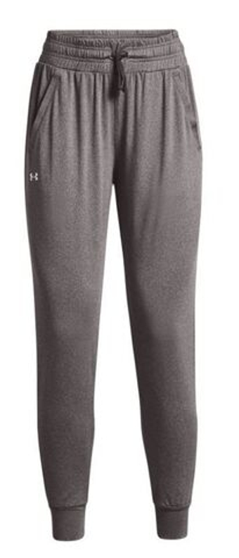 Женские теннисные брюки Under Armour Women's HeatGear Pants - серый