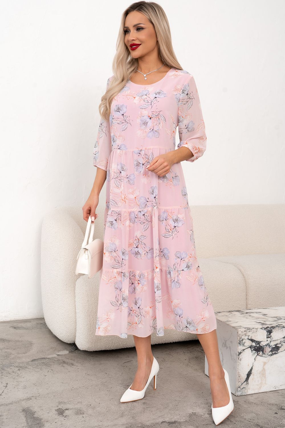 Платье Хелен (розовый) Р11-2075/12 Nikol