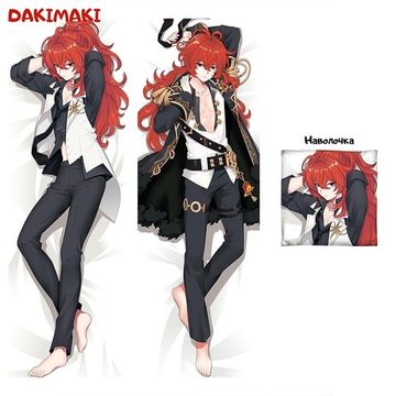 Дакимакура Дилюк арт. 0914