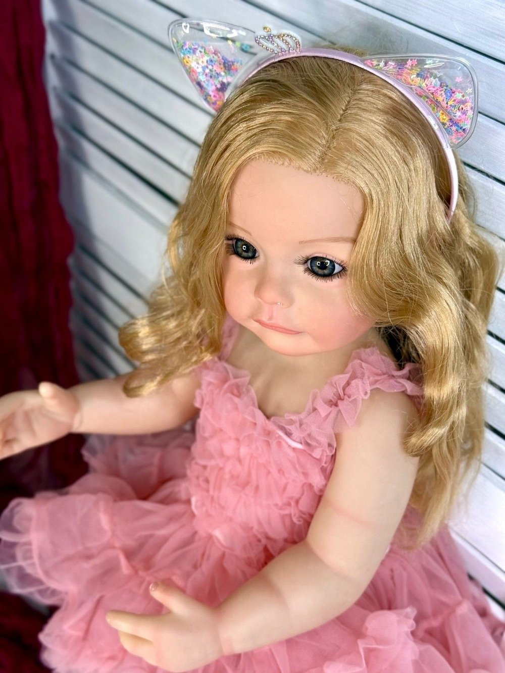 Кукла Реборн виниловая 55см в пакете (FA-555)