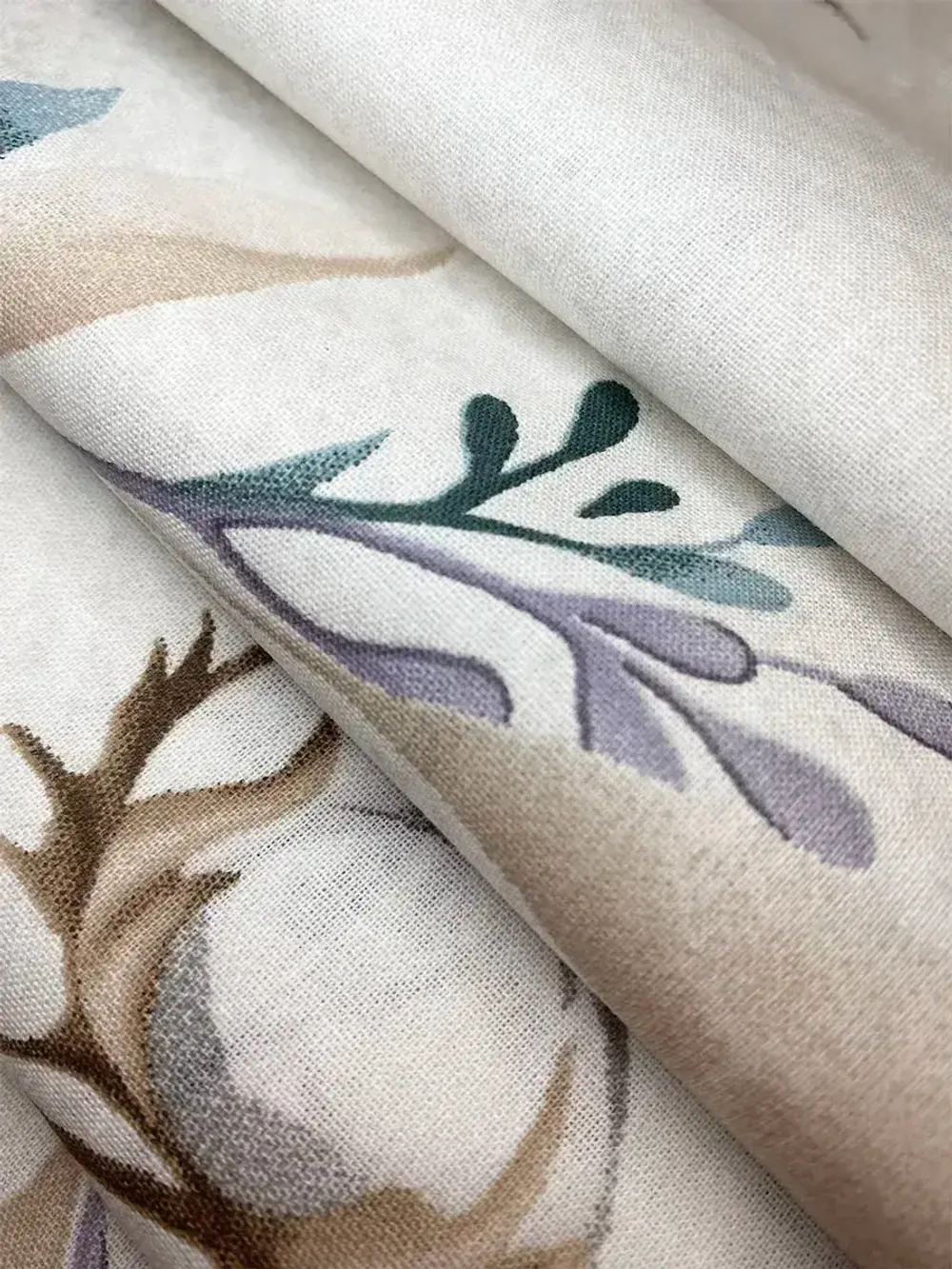 Наволочка 1шт перкаль Сказка "Хлопок" 45x45 см на молнии