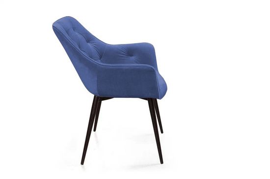 Стул Archi, бархат синий 29, опора конус