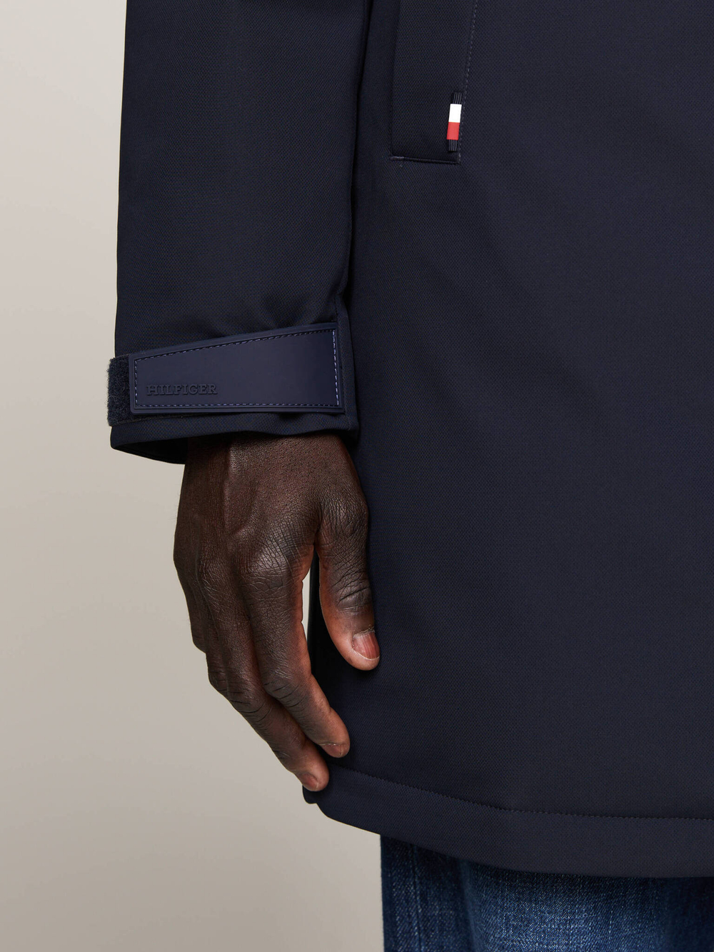 Парка Tommy Hilfiger - темно-синий(MW0MW37369)