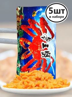 Азиатская закуска острая со вкусом Краба 20 г * 5 шт
