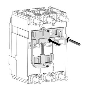 Разъем для втычного SUSOL MCCB ASSY,BASE CONNECTOR, TS250 Неподвижный блок  83261172804  Susol  TS250
