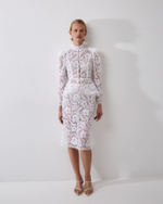 Жакет из кружева Софи Аллет белый