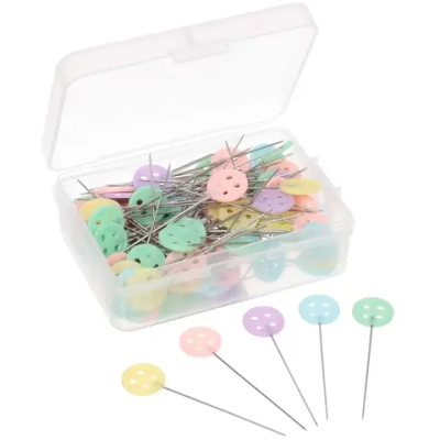 Набор булавок «MisterX» портновских для рукоделия и творчества, 100шт