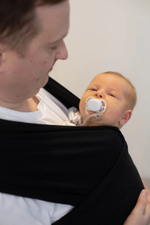 Трикотажный слинг QUICK HUGS (без намотки) цвет Уголь