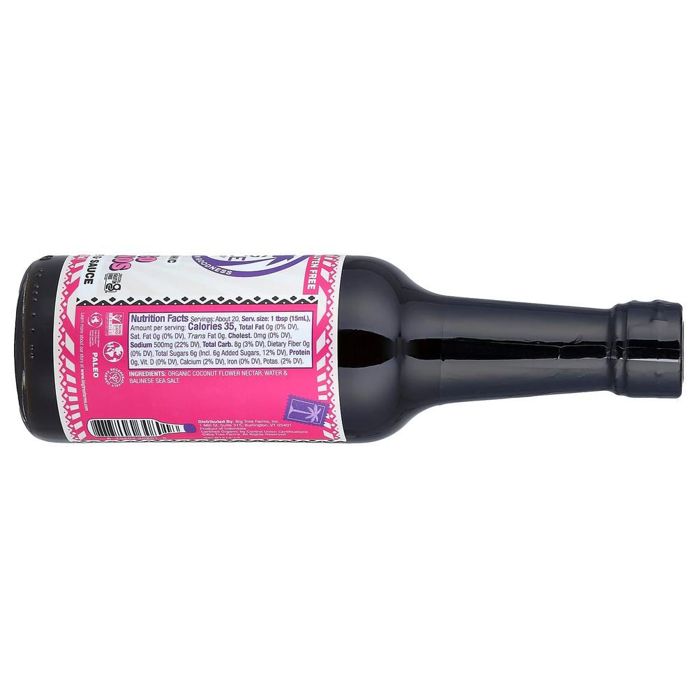 Big Tree Farms, органические аминокислоты кокоса, маринад и соус, 296 мл (10 жидк. унций)