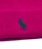Хлопковая шапка POLO RALPH LAUREN - фуксия(455931421)