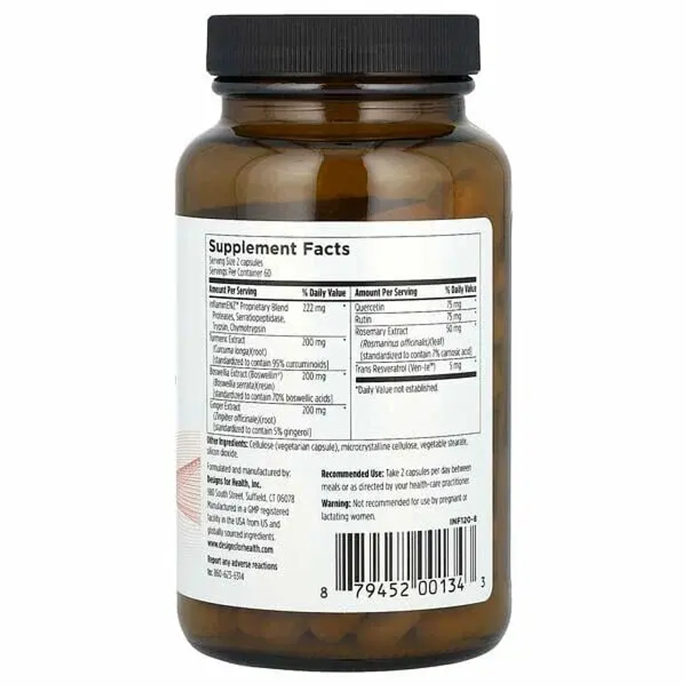 Designs for health Inflammatone 120 caps.