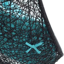 Подвесное кресло-кокон encase wicker