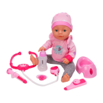 Пупс функциональный с аксесс., коробка YL2340E-D