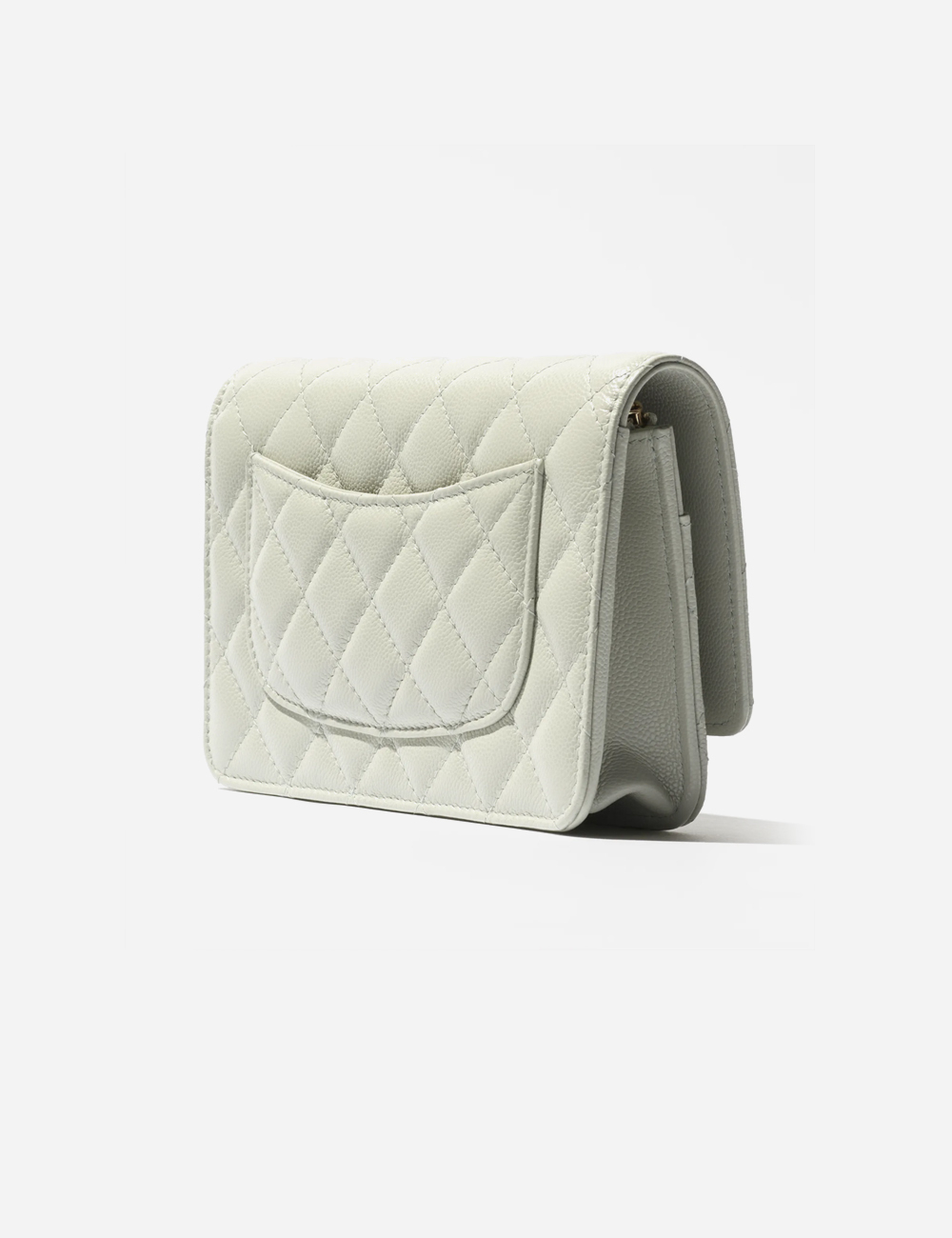 Сумка Chanel Classic Wallet On Chain Lambskin "Light Green"