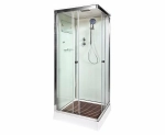 Душевая кабина DTO K409S 90x90 с крышей прозрачная/хром