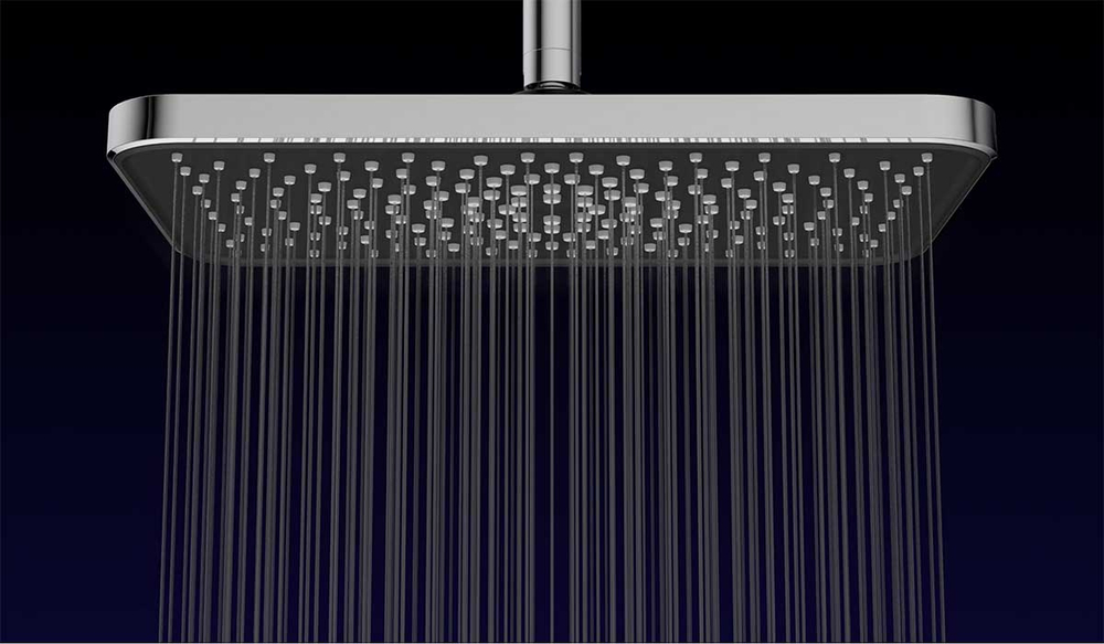 Душевой комплект Vincea VSFW-321MT1RCH встраиваемый, термостатический, двухрежимный, хром