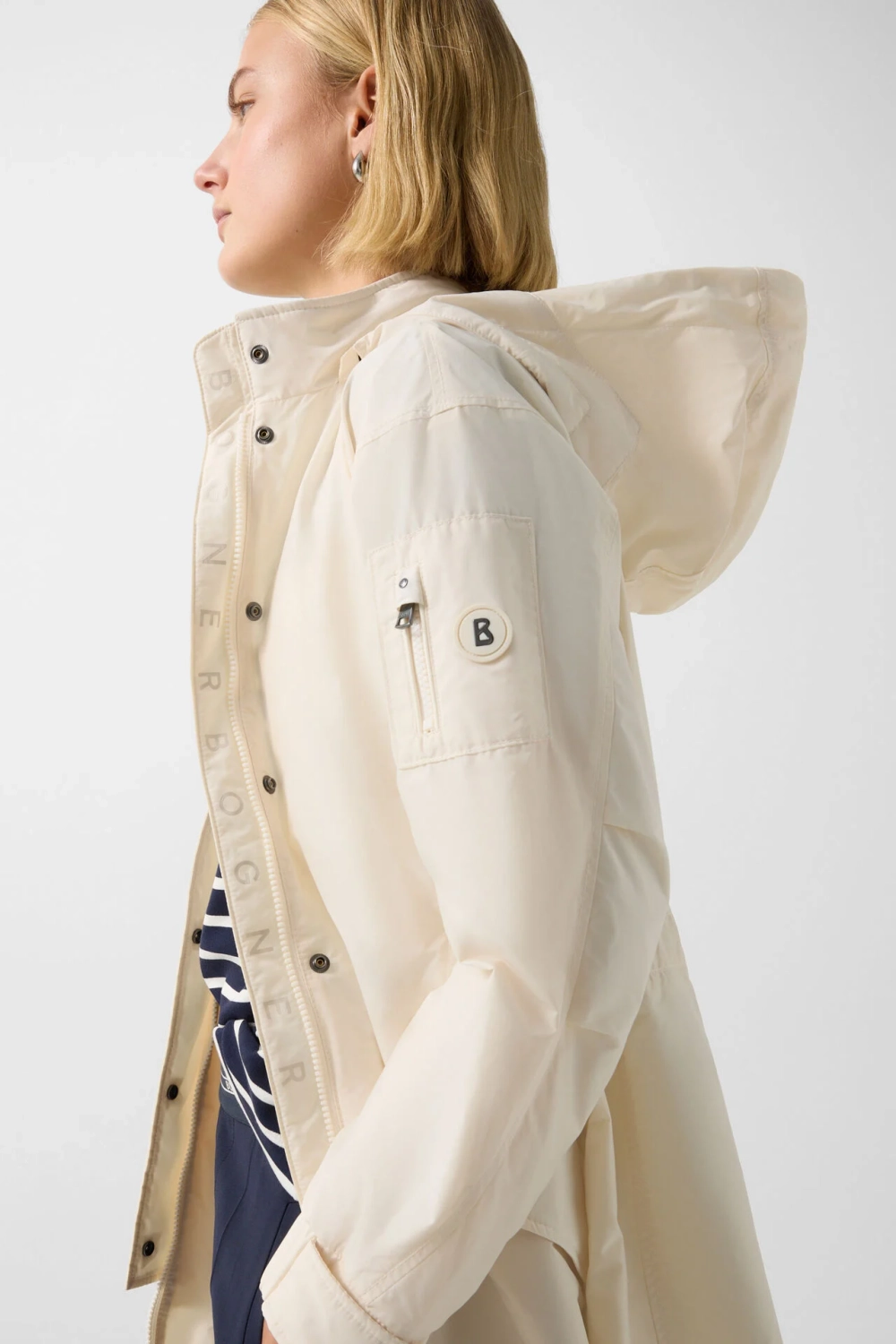 Пальто BOGNER ZOFIA-2 в молочном цвете