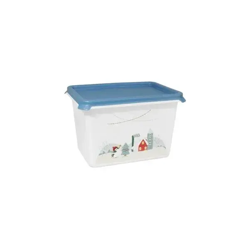 Емкость Christmas 2,0 л (васильковый)