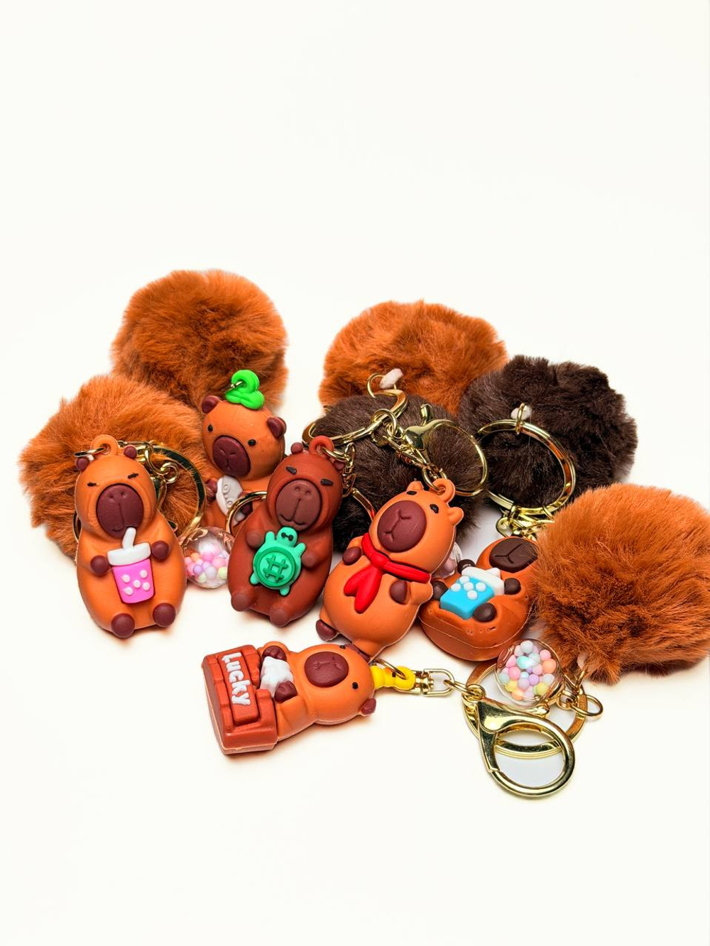 Брелок "Капибара" 4-5 см оптом