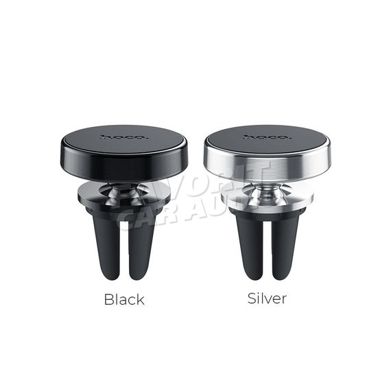 Держатель HOCO CA47 металл воздуховод шарнир магнит черный