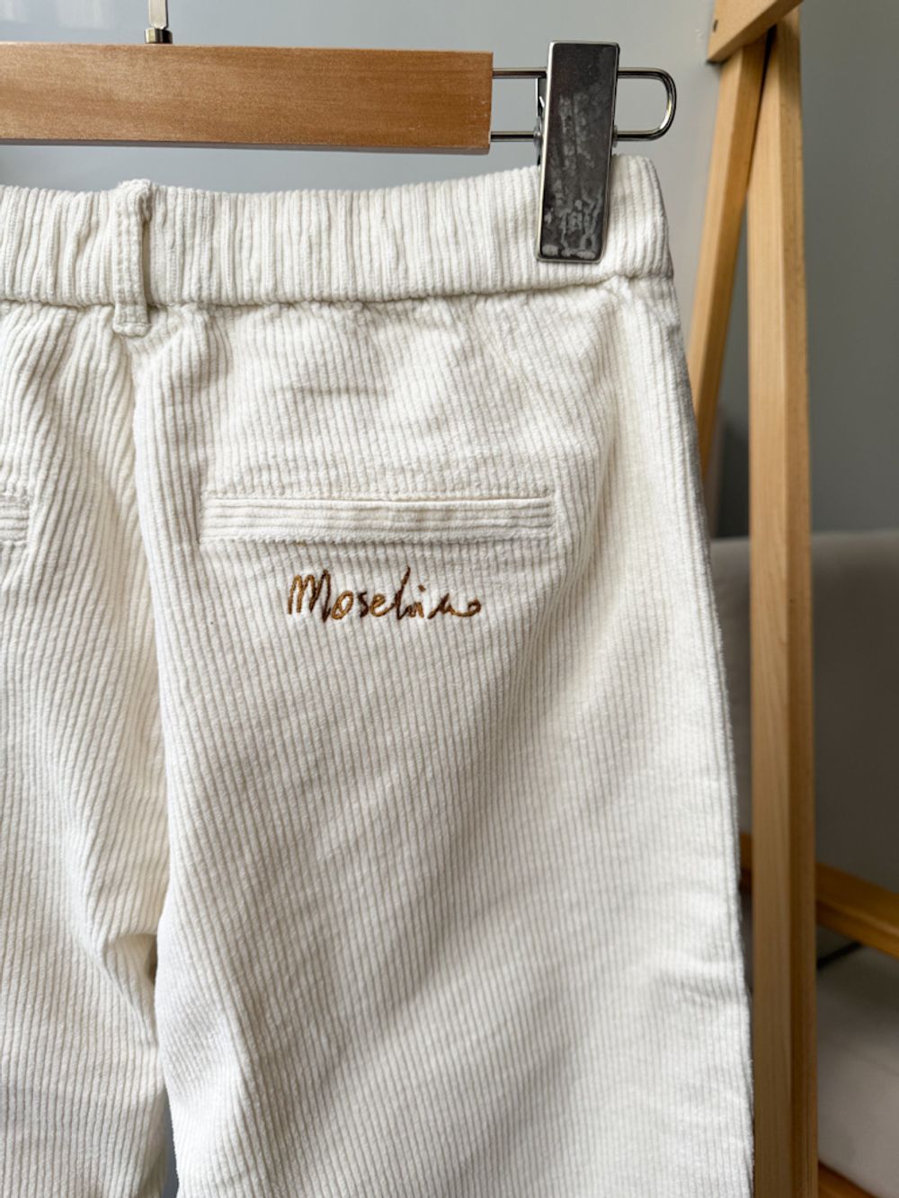 Вельветовые брюки Moschino, 140