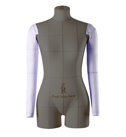 Комплект ручек к мягкому манекену Моника Арт, сиреневый, размер 40