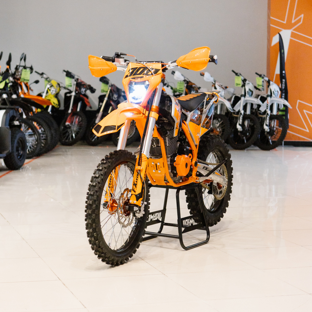 Кроссовый мотоцикл FXmoto CB300F 300 CC 21/18 Orange