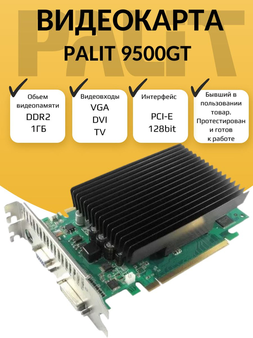 Видеокарта NVIDIA 9500GT