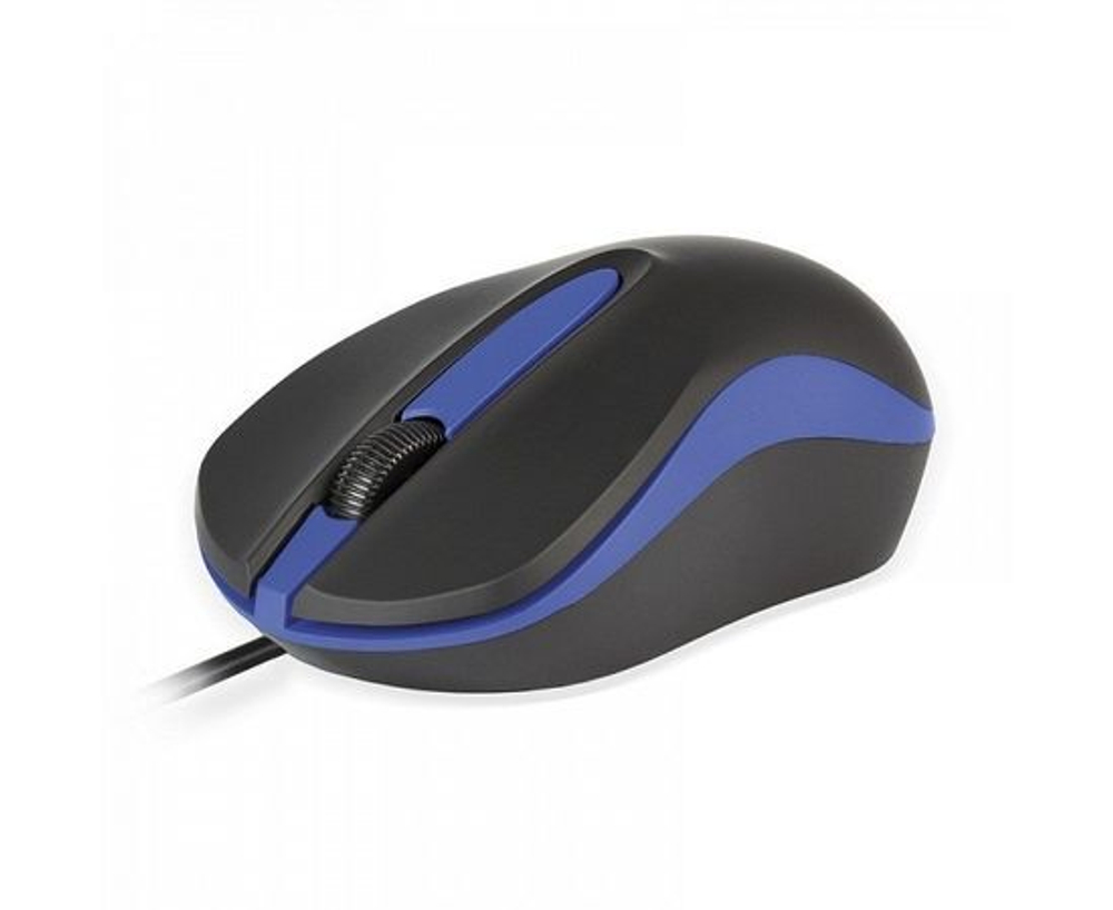 Мышь проводная Smartbuy ONE 329 USB черно-синяя 1200 dpi / SBM-329-KB