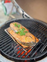 Керамический гриль Big Green Egg L Large (Большой), 46 см, на модульной подставке