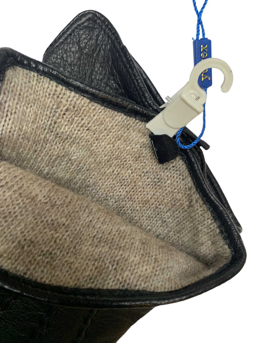 Перчатки. Мужские. Материал верха: Кожа оленя. Подклад: Трикотаж-шерсть. Сенсорные. 10 шт в упаковке.