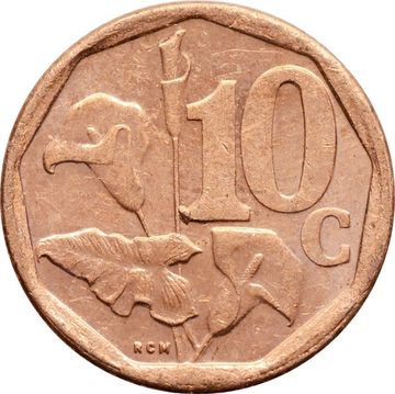 10 центов 2021 ЮАР