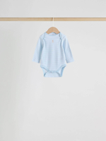 Боди с длинным рукавом для малышей Next W70-033, 7 шт., Голубой